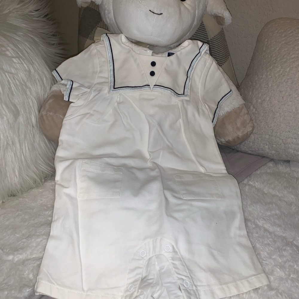 Janie and Jack short overall